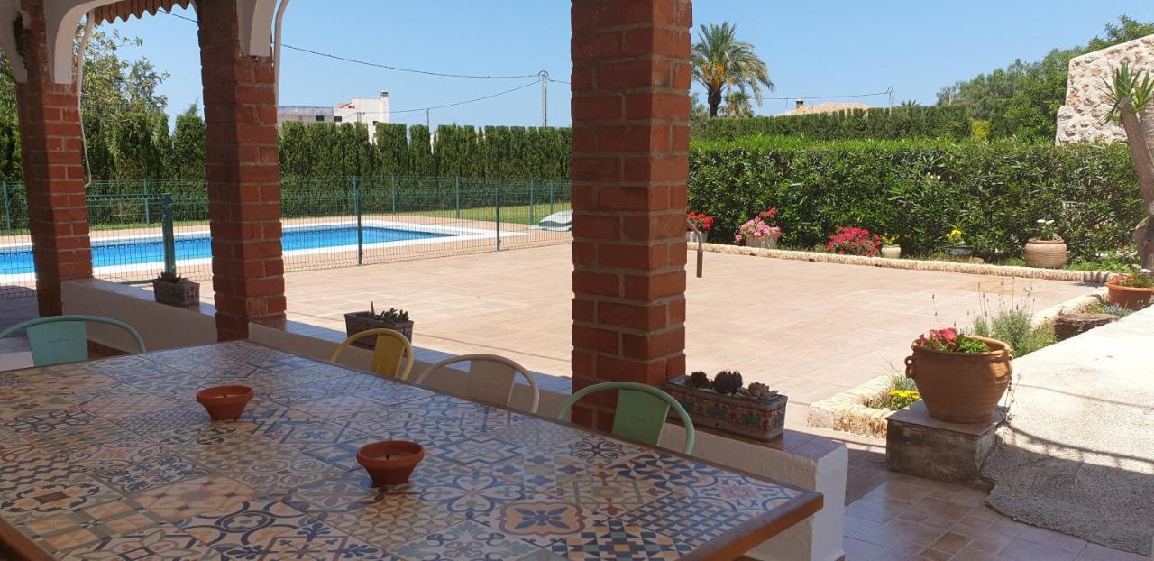 Chalet Cami De Merle Denia Bagian luar foto